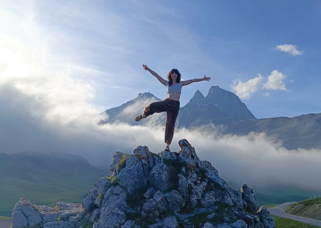 Yoga sur les sentiers